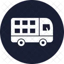 Double Decker Bus Huge Vehicle Mass Transport Icon