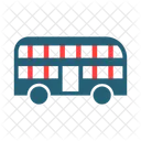 Double Decker Public Transport London Bus 아이콘