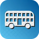 Double Decker Public Transport London Bus 아이콘