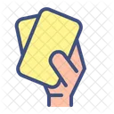Double Card Foul Icon