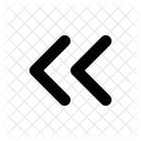 Double Chevron Left Icon