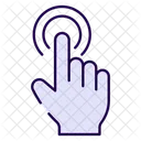 Double Click Click Touch Icon
