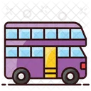 Double Decker London Bus Bus Icon