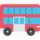 Double Decker Bus Public Transport Icon