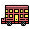 Double Decker Transport Bus Icône