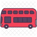 Double Decker Bus Icon