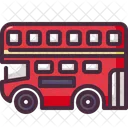 Double Decker Bus English United Kingdom Icon