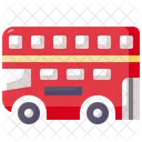 Double Decker Bus English United Kingdom Icon