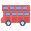 Double Decker Bus  Icon