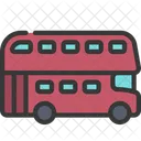 Double Decker Bus  Icon