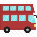 Double Decker Bus  Icon