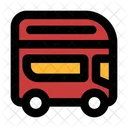 Double Decker Bus  Icon