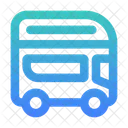 Double Decker Bus  Icon