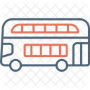 Double Decker Bus  Icon