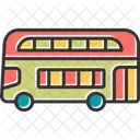 Double Decker Bus  Icon