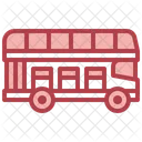 Double Decker Bus  Icon