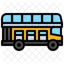 Double Decker Bus  Icon