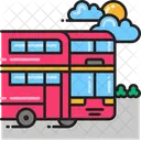 Double Decker Bus Transport 아이콘