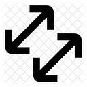 Double Diagonal Flip Icon
