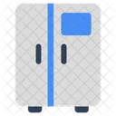 Double Door Fridge Refrigerator Icebox Icon