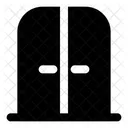 Double Door Door Home Icon