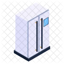 Double Door Refrigerator  Icon