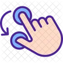 Touch Gesture Double Icon