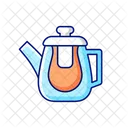 Double Glass Teapot Icon