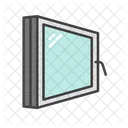 Double Glazing Isolate Glass Icon