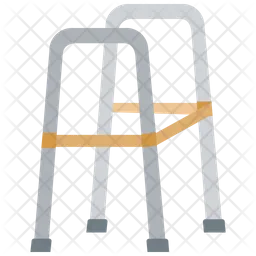 Double handle crutches  Icon