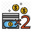 Double Indemnity Compensation Insurance Icon