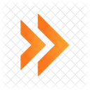 Flat Illustration Double Icon
