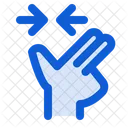 Double Pinch Finger  Icon