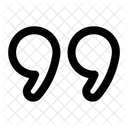Quote Quotation Mark Icon