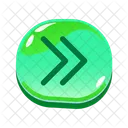 Double right side arrow  Icon