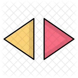 Double side arrow icon  Icon