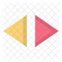 Double side arrow icon  Icon