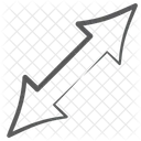 Double Sided Arrow Two Way Arrow Arrow Icon