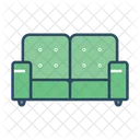 Double Sofa  Icon
