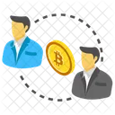 Double Spending Bitcoin Transactions Bitcoin Traders Icon