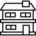 Double story house  Icon