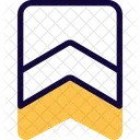 Badge Double Stripe Icon