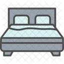 Doublebed Bed Hotel Icon