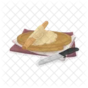 Dough Food Board Icon