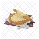 Dough Food Board Icon