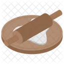Dough Roller Rolling Pin Kitchen Tool Icon