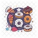 Donut Dessert Sweet Icon