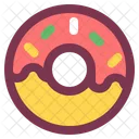 Breakfast Dessert Doughnut Icon