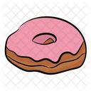 도넛 도넛 딸기 도넛 아이콘