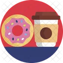 Food Doughnut Beverage Icon